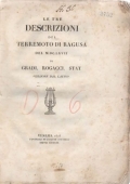 Gradi Stefano: Le tre descrizioni del terremoto di Ragusa del M.DC.LXVII 